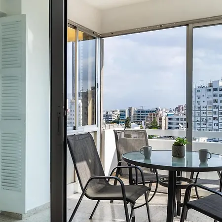 דירה Bastia - Skyline 1-br & Balcony In