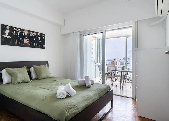 公寓 Bastia - Skyline 1-br & Balcony In *