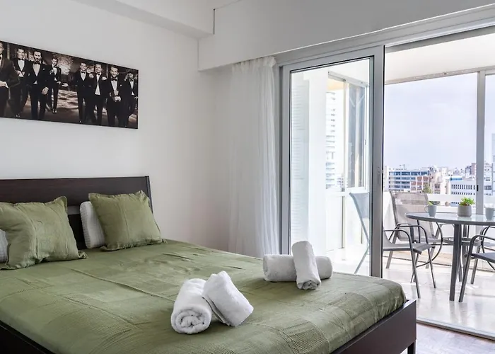 公寓 Bastia - Skyline 1-br & Balcony In *