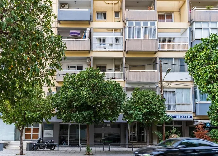 公寓 Bastia - Skyline 1-br & Balcony In 尼科西亚